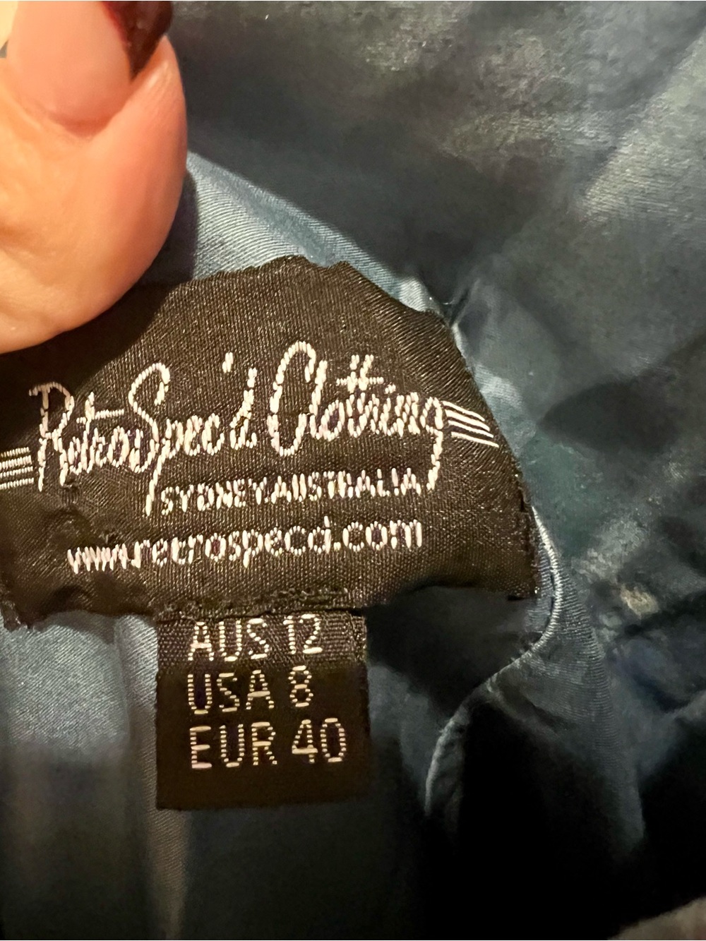 RetroSpec'd Clothing Blue Bay Dress